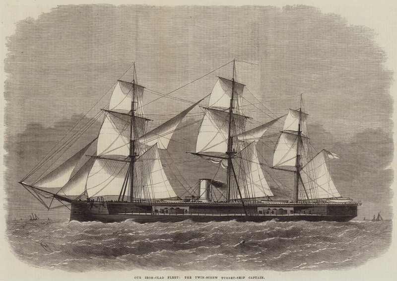 Vår järnklädda flotta, Twin-Screw Turret-Ship Captain av Edwin Weedon