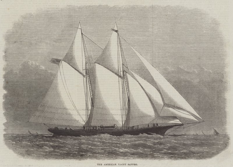 Den amerikanska båten Sappho av Edwin Weedon