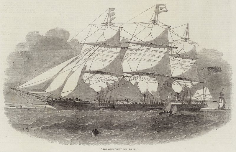 Gauntlet Clipper Ship av Edwin Weedon