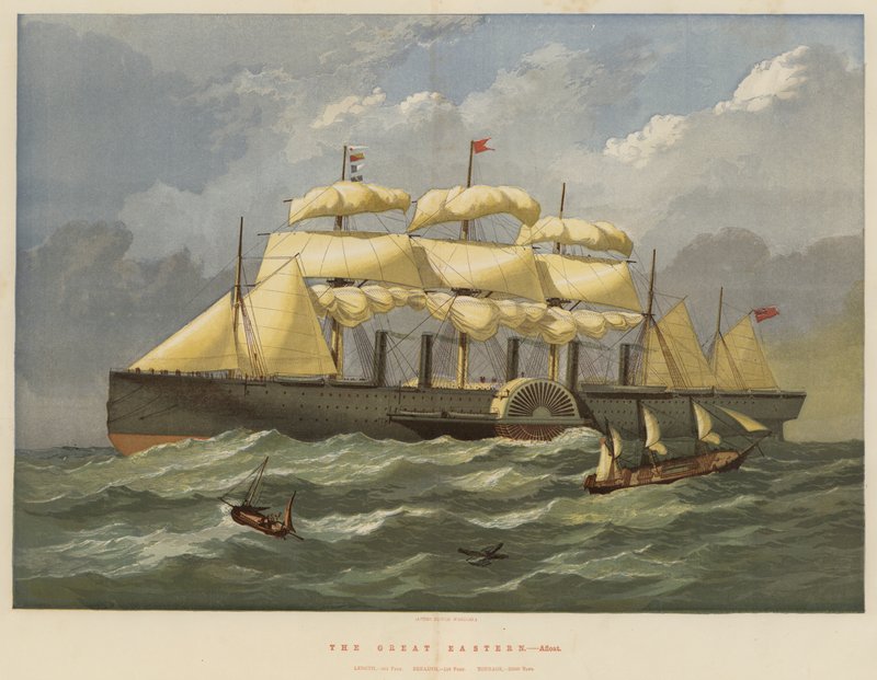 Great Eastern, flytande av Edwin Weedon