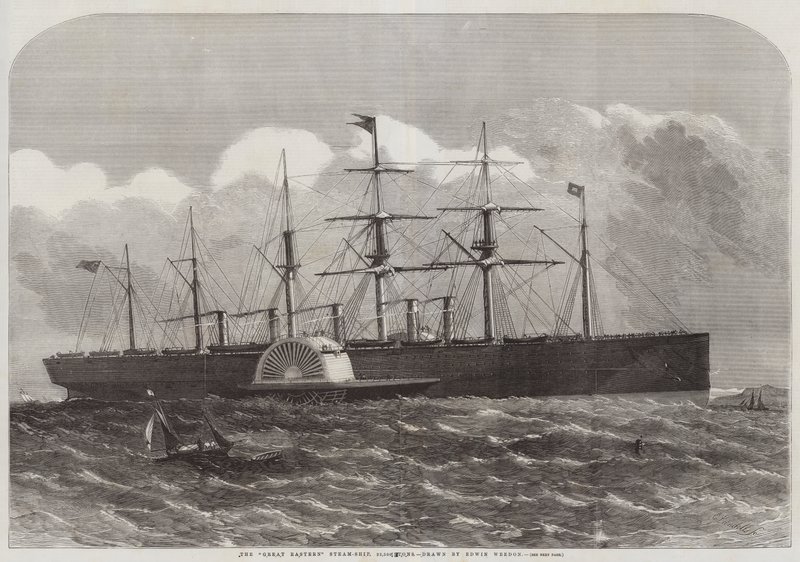 Det stora östra ångfartyget, 22 500 ton av Edwin Weedon