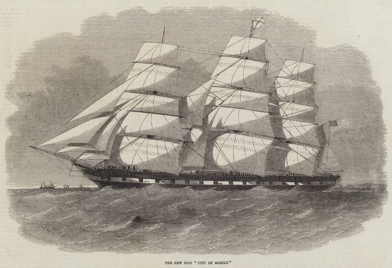 The New Ship City of Mobile av Edwin Weedon