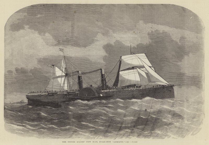 USA:s New Mail Steam-Ship Adriatic av Edwin Weedon