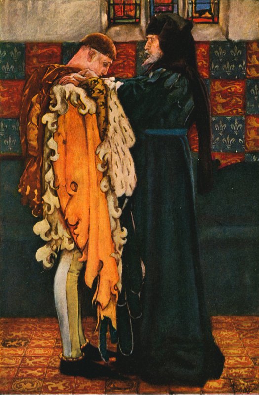 Kung Henrik IV och Prins Henrik av Edwin Austin after Abbey