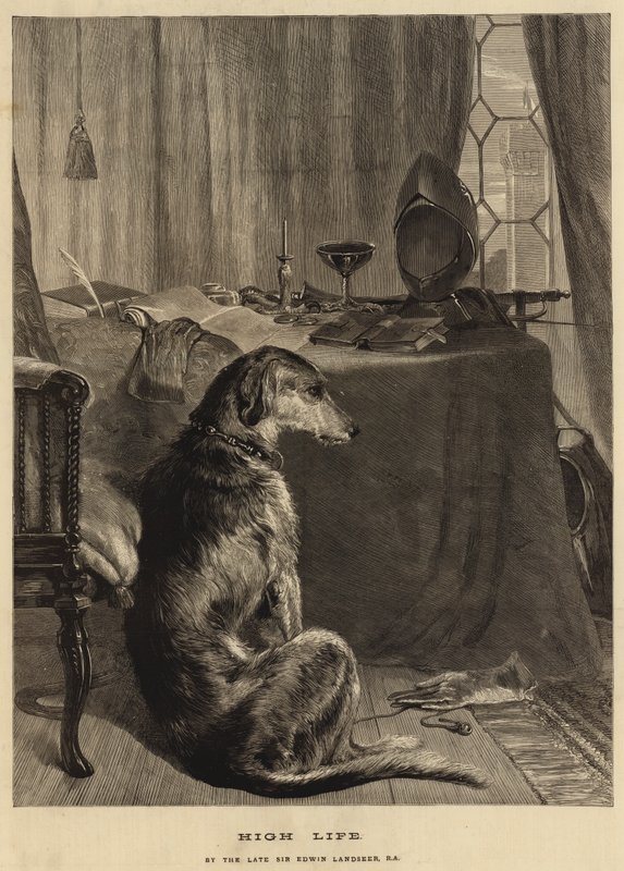 Högt liv av Edwin Landseer