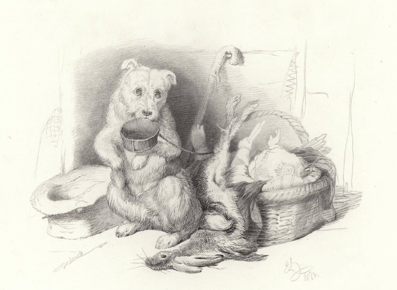 The Beggar av Edwin Landseer
