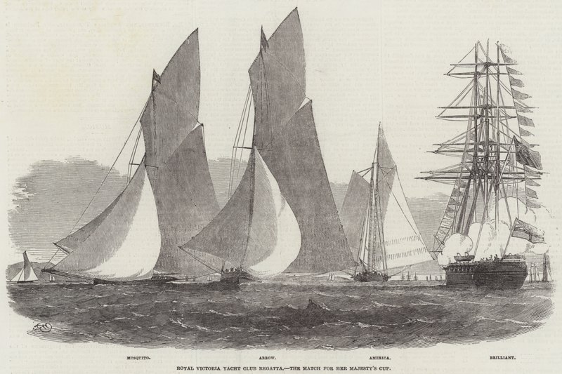 Royal Victoria Yacht Club Regatta, matchen om Her Majesty