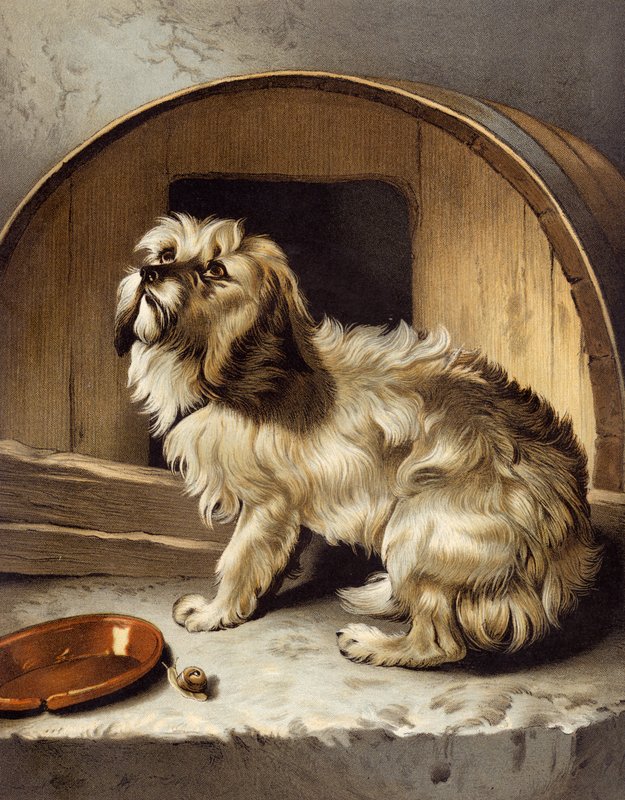 Inget ställe som hemma av Edwin after Landseer