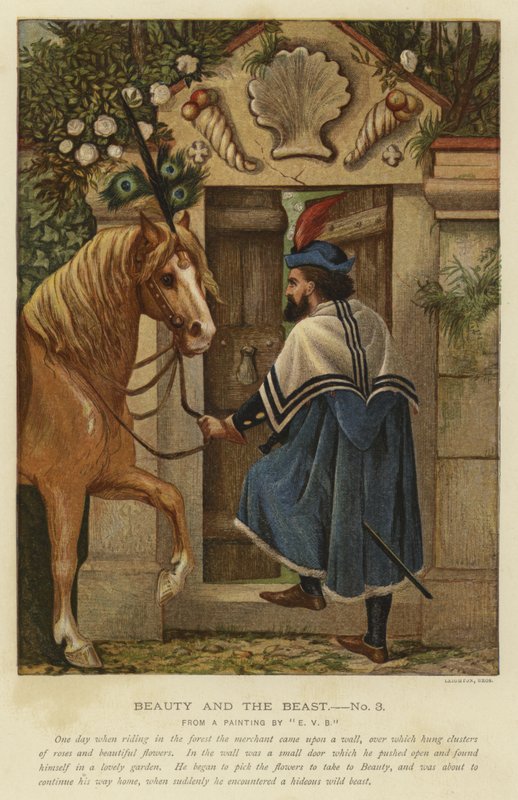 Scen från Skönheten och Odjuret av Eleanor Vere Boyle
