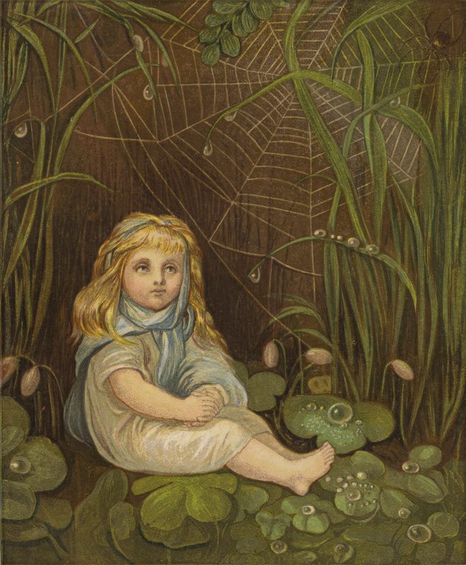Stjärnorna är långt, långt borta (färg litho) av Eleanor Fortescue Brickdale