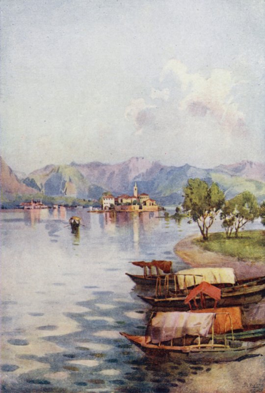 I dagens hetta (färg litho) av Ella Du Cane