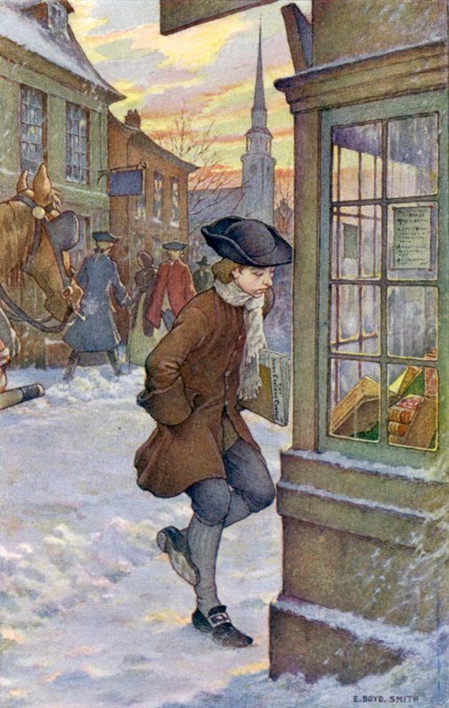 Jag var anställd för att bära tidningarna genom gatorna till kunderna av Elmer Boyd Smith