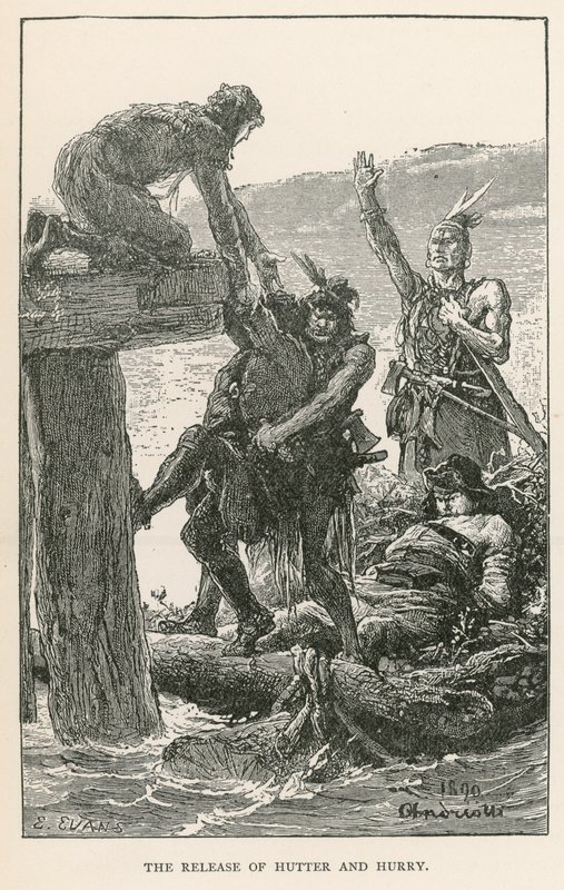 Utgivningen av Hutter och Hurry (gravyr) av Elviro Michael Andriolli