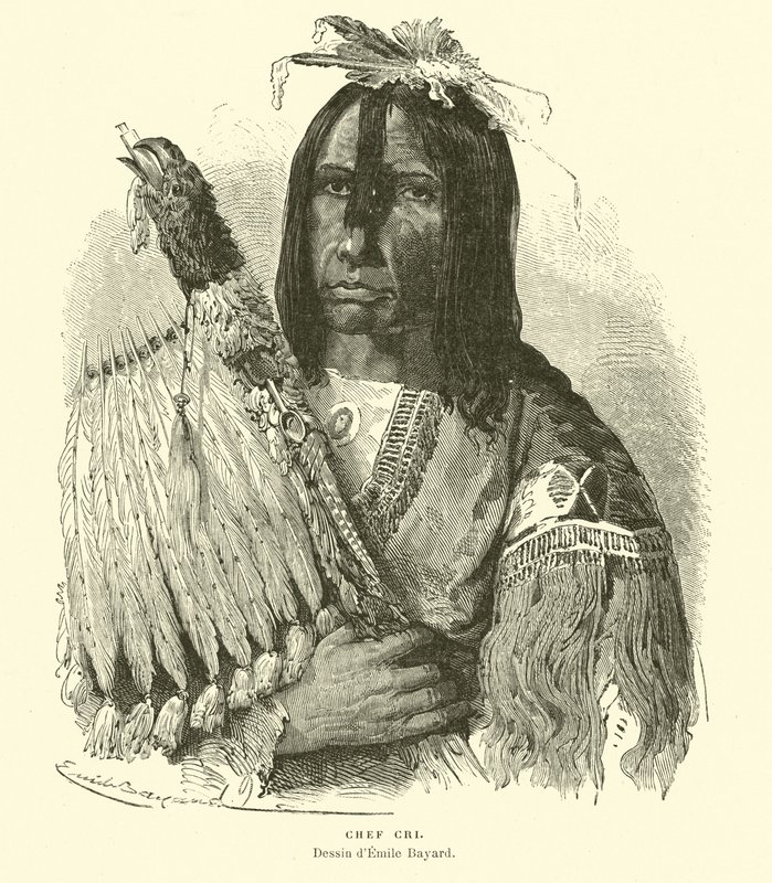 Cree chef av Emile Antoine Bayard