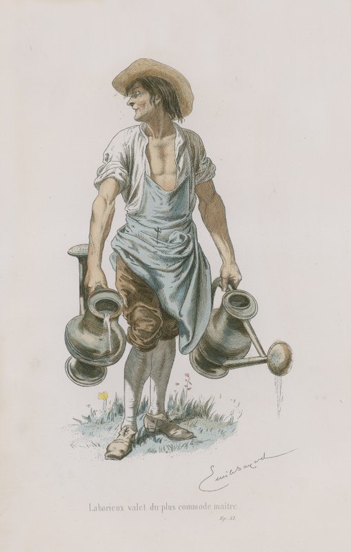 Epistel XI, Till min trädgårdsmästare, 1695 av Emile Antoine Bayard