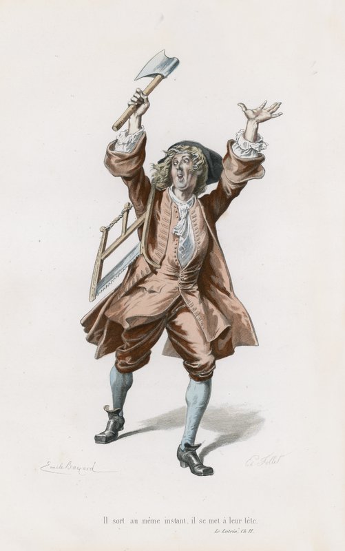 Le Lutrin, kap II av Emile Antoine Bayard