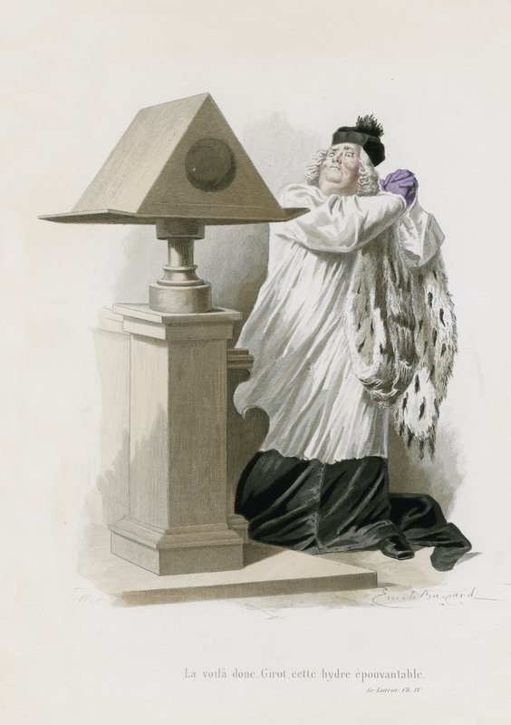 Le Lutrin, kap IV av Emile Antoine Bayard