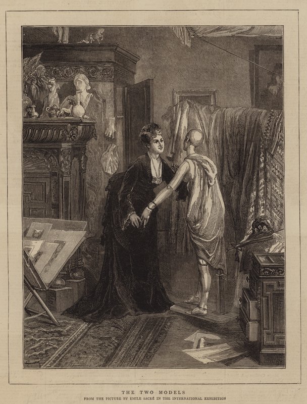 De två modellerna av Emile Renard