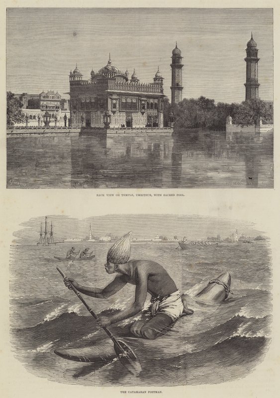 Indien och prinsen av Wales av Emile Theodore Therond