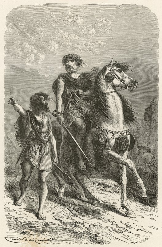 Krigare i bronsåldern av Emile Antoine Bayard