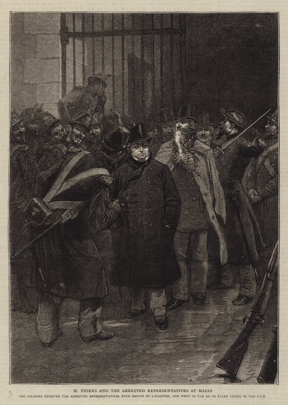 Illustration för historien om ett brott av Emile Antoine Bayard