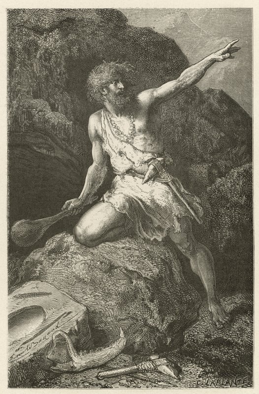 Man i den polerade stenens tidsålder av Emile Antoine Bayard