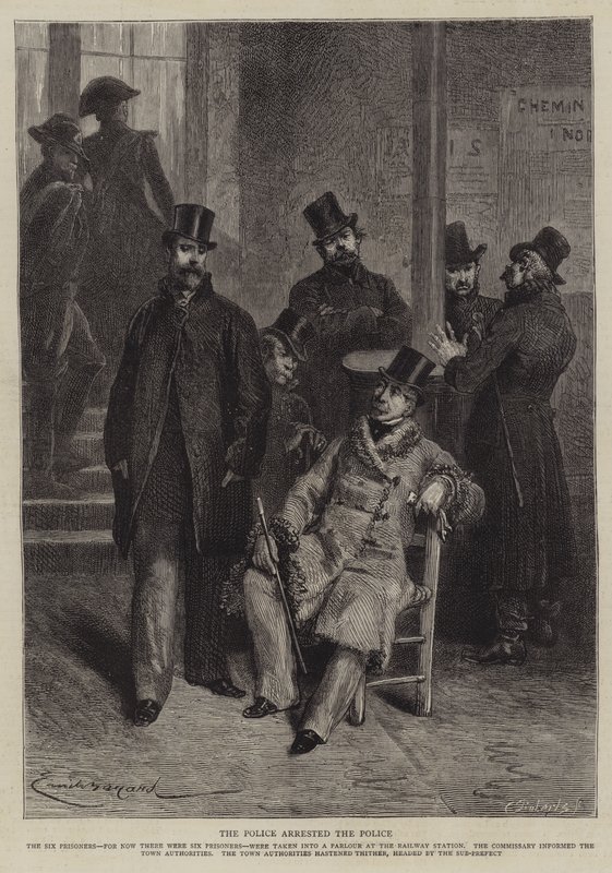 Ett brotts historia, ett ögonvittnes vittnesbörd av Emile Antoine Bayard
