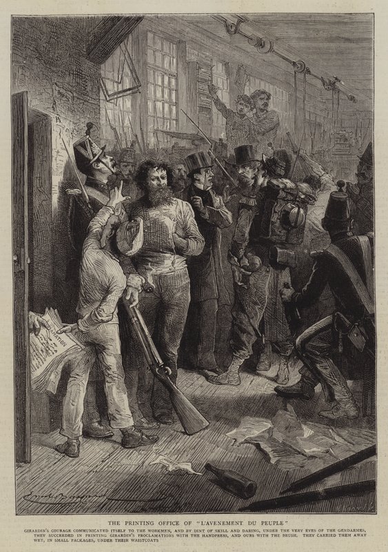 Ett brotts historia, ett ögonvittnes vittnesmål av Emile Antoine Bayard
