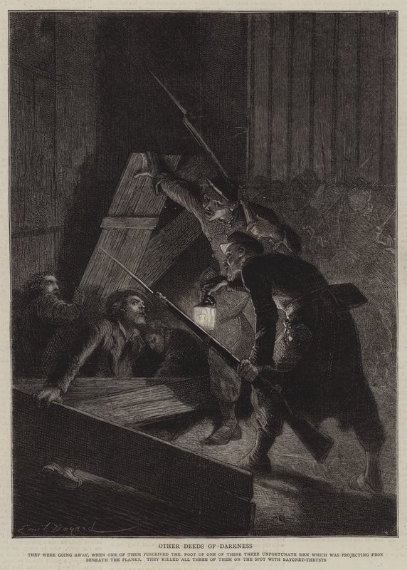 Ett brotts historia, ett ögonvittnes vittnesmål av Emile Antoine Bayard