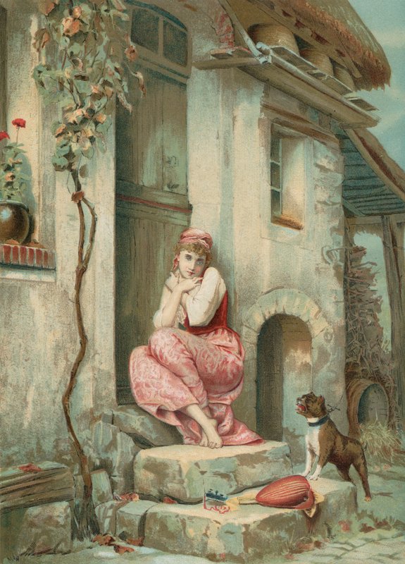 La Cigaleswed av Emile Pierre Metzmacher