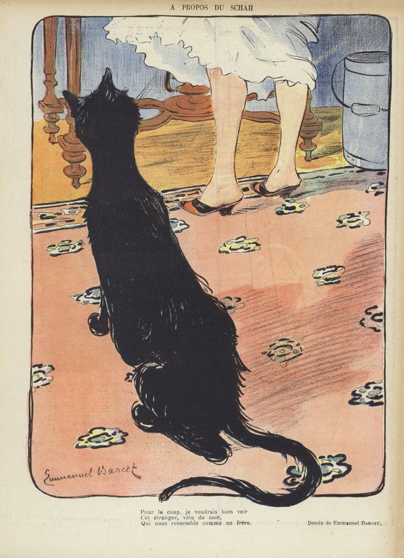 Illustration för Le Rire av Emmanuel Barcet