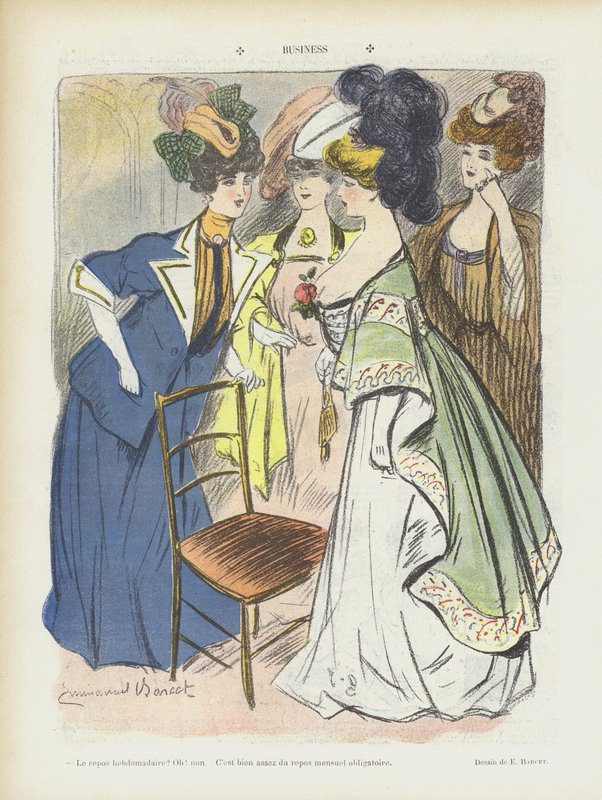 Illustration för Le Rire av Emmanuel Barcet