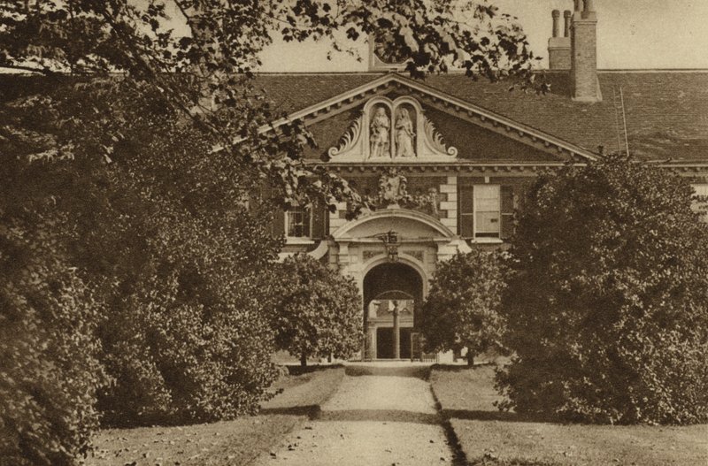 Morden College, Blackheath, grundat 1695 av filantropen Sir John Morden som ett hem för fattiga köpmän av English Photographer