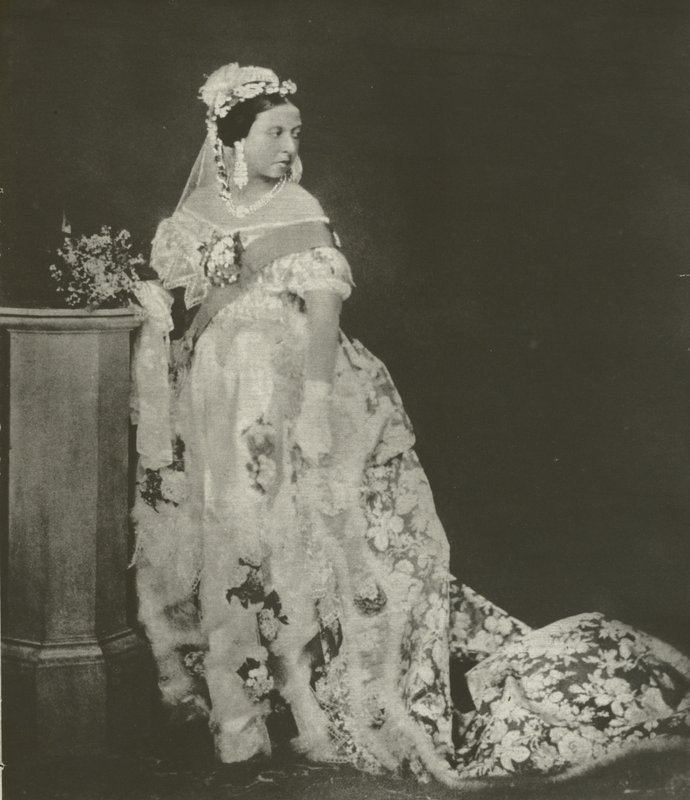 Drottning Victoria, tidigt fotografi, mitten av 1850-talet av English Photographer