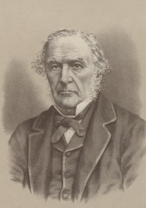 William Ewart Gladstone, brittisk premiärminister 1868-1874, 1880-1885, 1886 och 1892-1894 av English Photographer