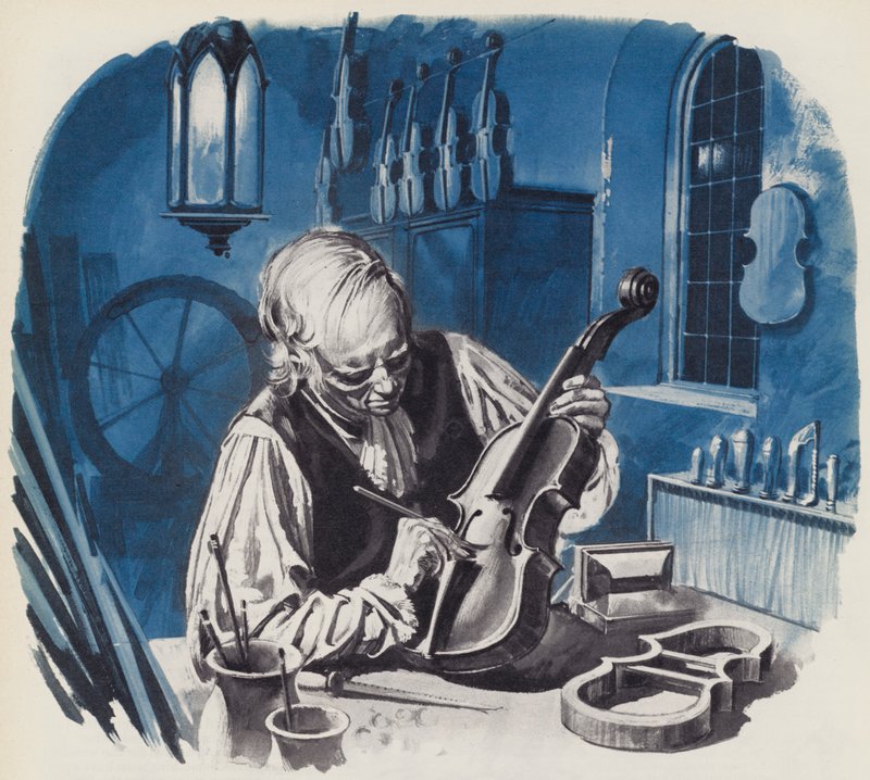 Antonio Stradivari av English School