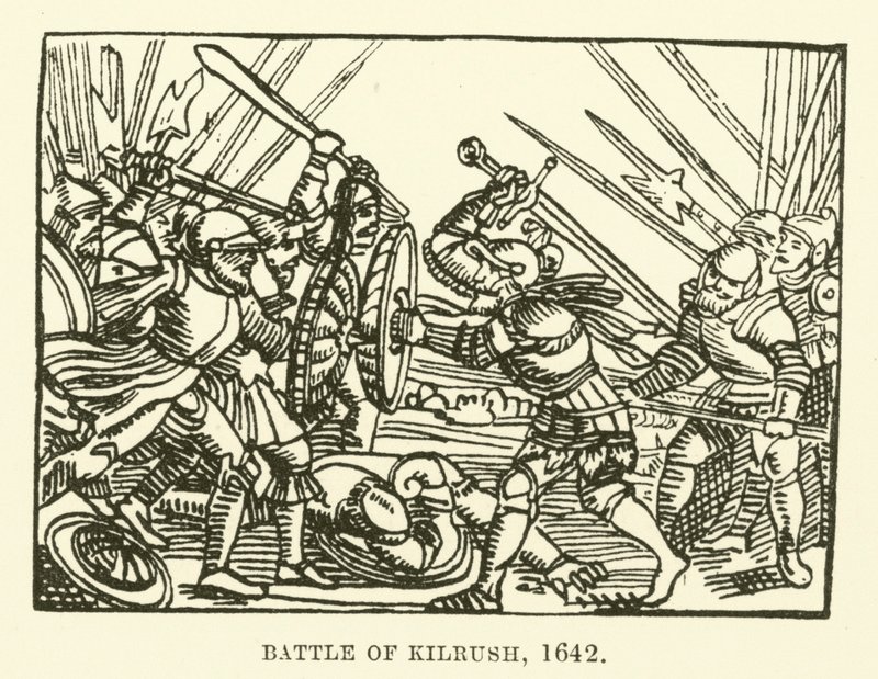 Slaget vid Kilrush, 1642 av English School