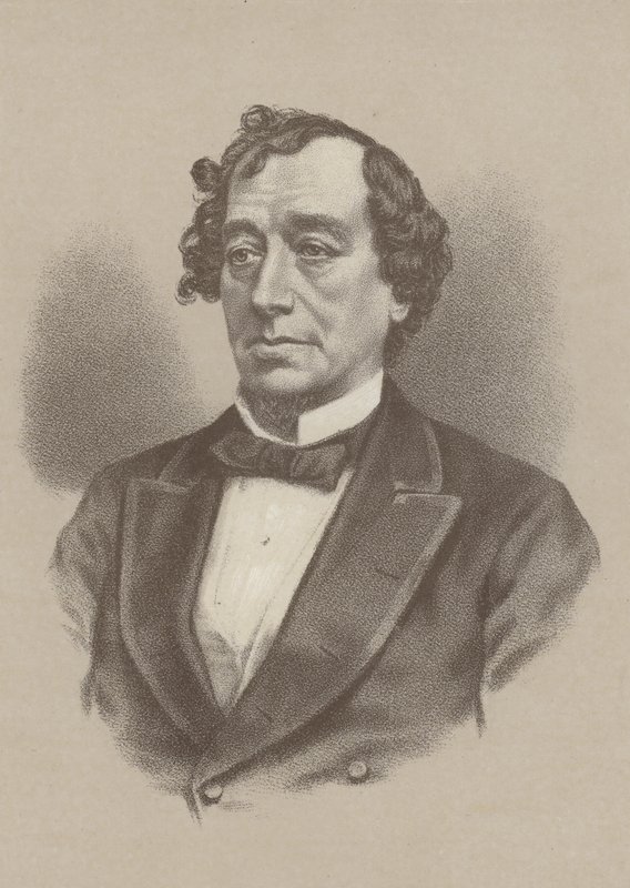 Benjamin Disraeli, 1:e earl av Beaconsfield, brittisk premiärminister 1868 och 1874-1880 av English School