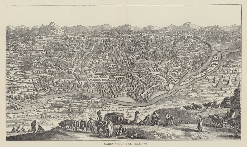 Kairo, omkring år 1670 av English School