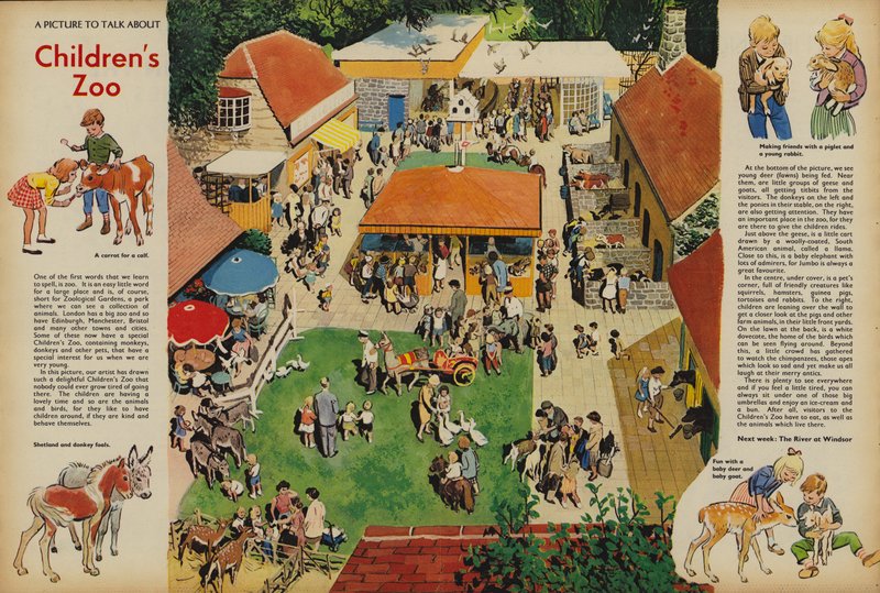 Childrens Zoo, England, 1960-talet av English School