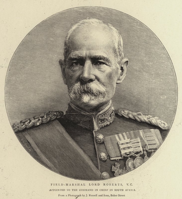 Fältmarskalk Lord Roberts, VC av English School