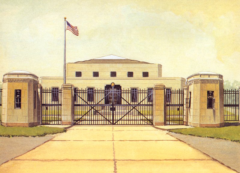 Fort Knox, USA:s Bullion Depository av English School