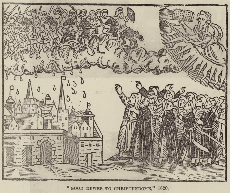 Goda nyheter till Christendome, 1620 av English School