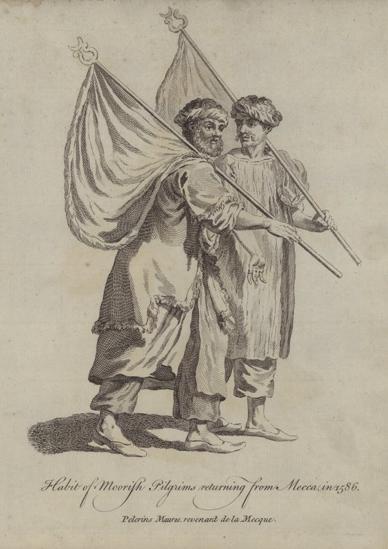 Moriska pilgrimers vana som återvände från Mecka 1586 av English School