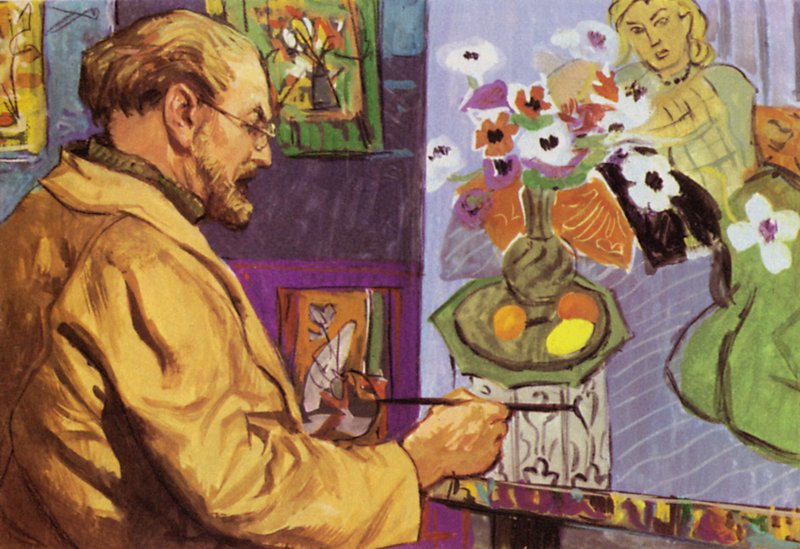 Henri Matisse målning av English School