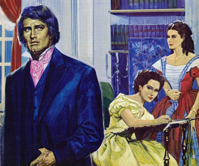 Illustration för Wuthering Heights av English School