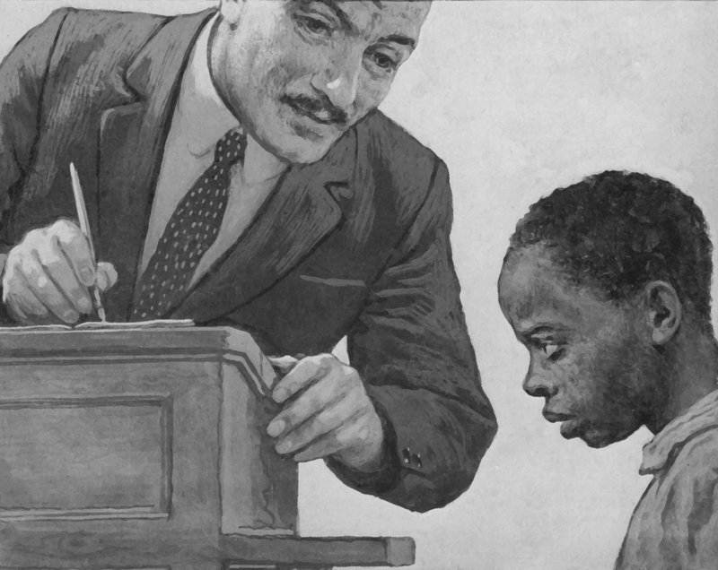 Jesse Owens som pojke av English School