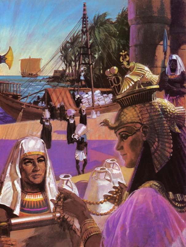 Nehsi, pionjärupptäckaren i det antika Egypten av English School