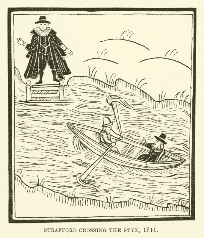 Strafford korsar Styx, 1641 av English School