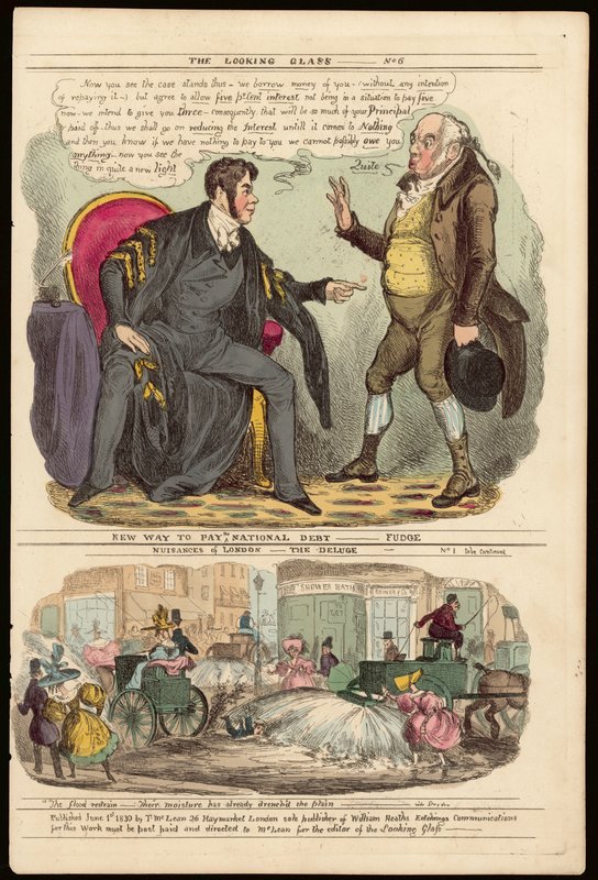 The Looking Glass, 1 juni 1830 av English School